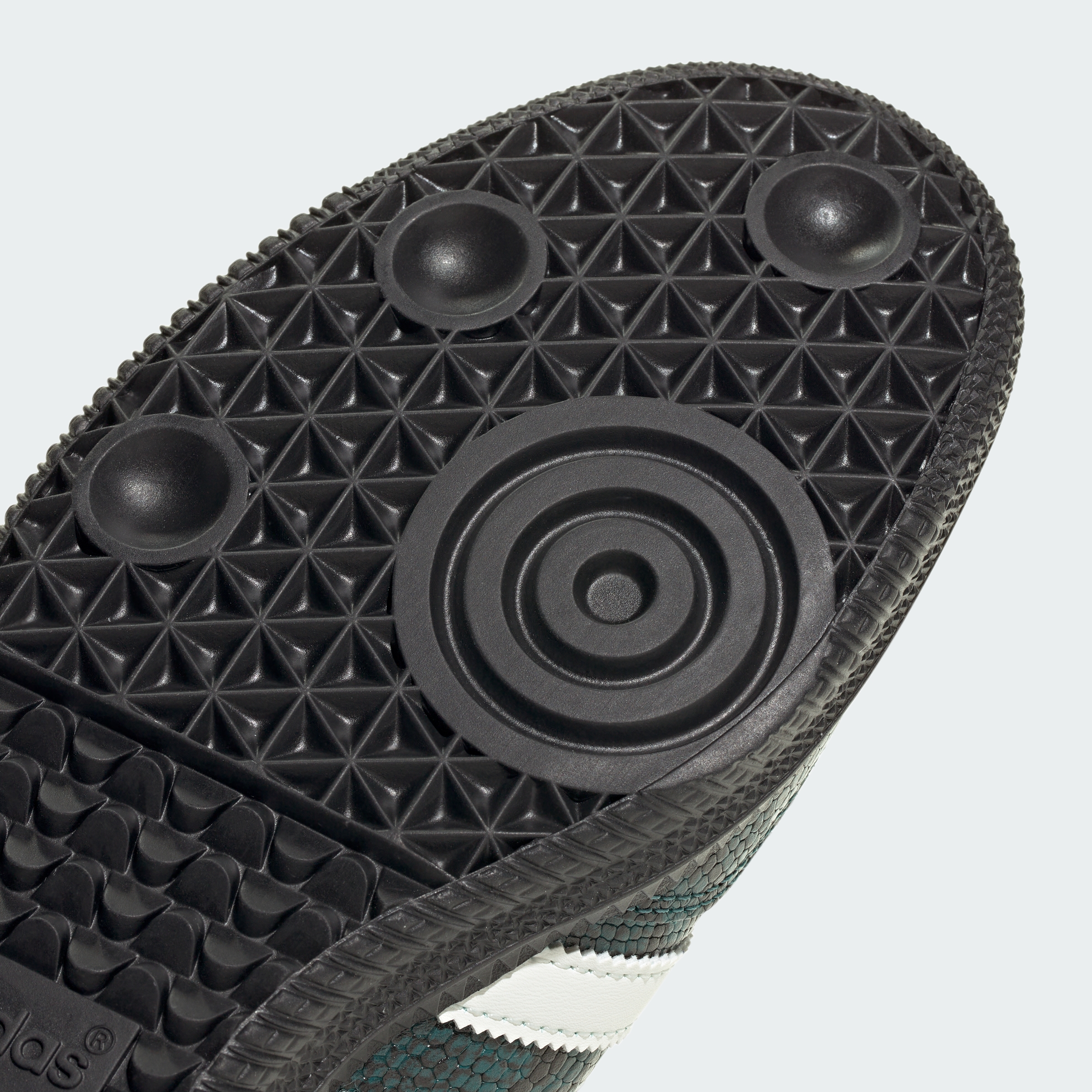 adidas SAMBA OG SHOES - Rich Green / Off White / Core Black - View 10