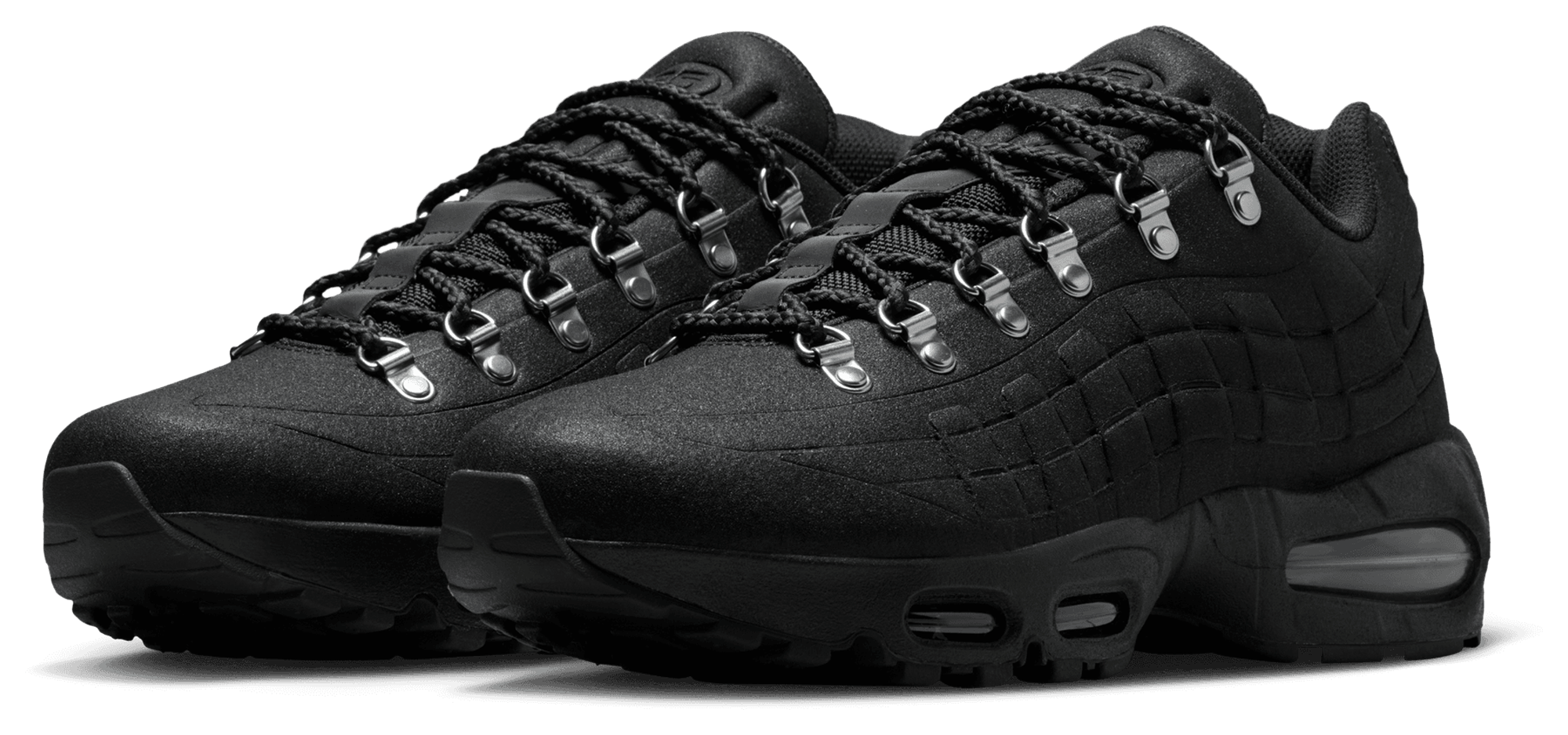 Nike Air Max 95 - Men's - Black/Off Noir/Off Noir - Image 6