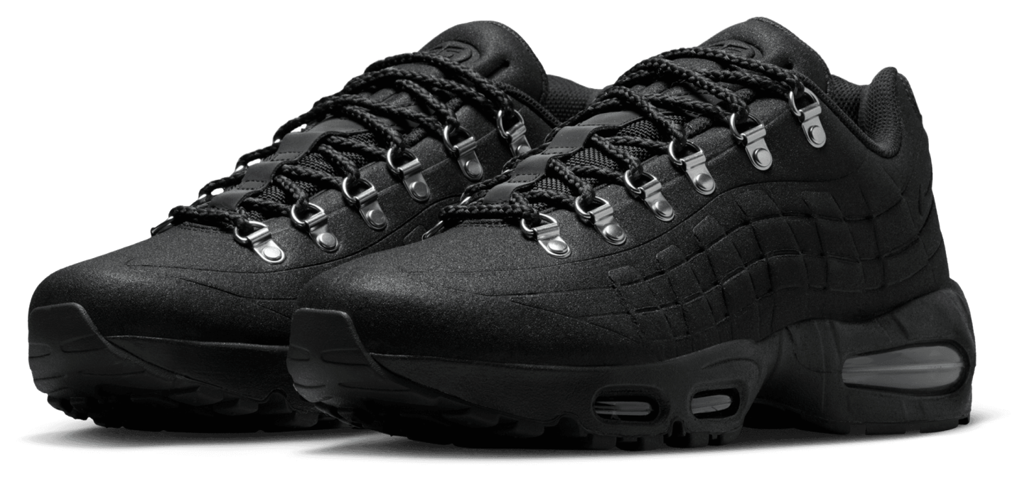 Nike Air Max 95 - Men's - Black/Off Noir/Off Noir - Image 6