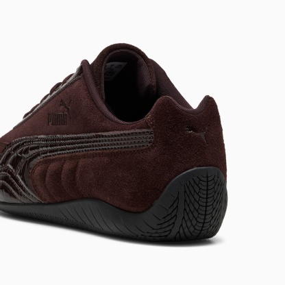 Speedcat Croco Texture Women's Sneakers - Chocolate Fondue-PUMA Black - 5