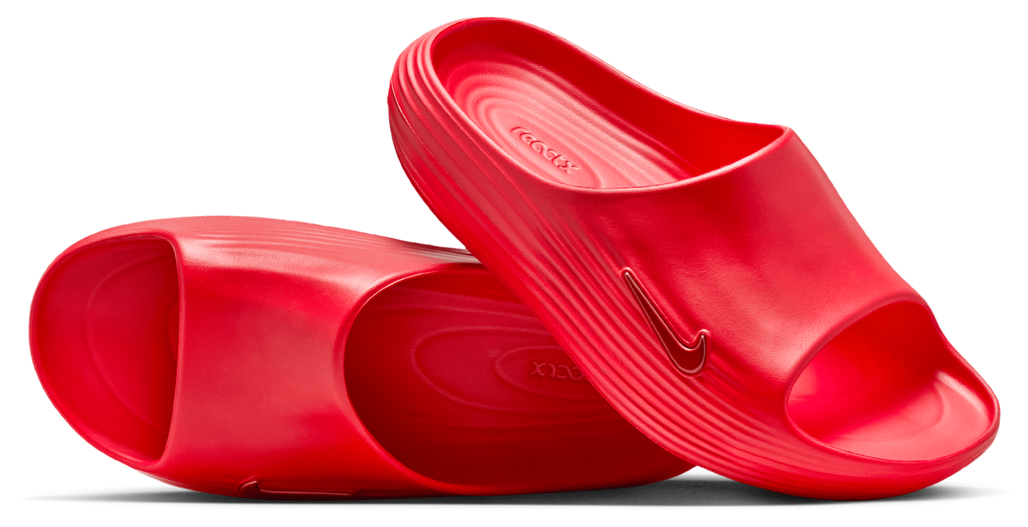 Nike Reactx Rejuven8 Slides - Lt Crimson/Lt Crimson/Lt Crimson - Image 3