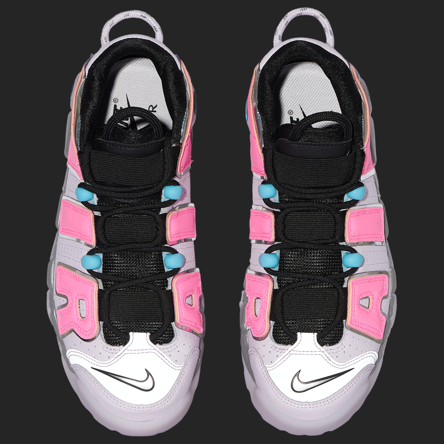 Nike Air More Uptempo - Pink/Silver - Image 8