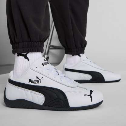 Speedcat Leather Women's Sneakers - PUMA White-PUMA Black - 2
