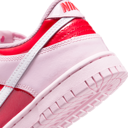Nike Dunk Low Valentine's Day 童款 - Red/Pink Foam/Summit White - Image 8