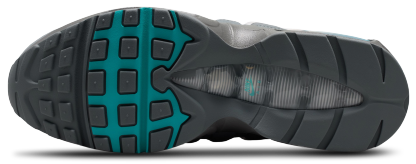 Nike Air Max 95 Big Bubble - Summit White/Dusty Cactus/Smoke Grey - Image 5