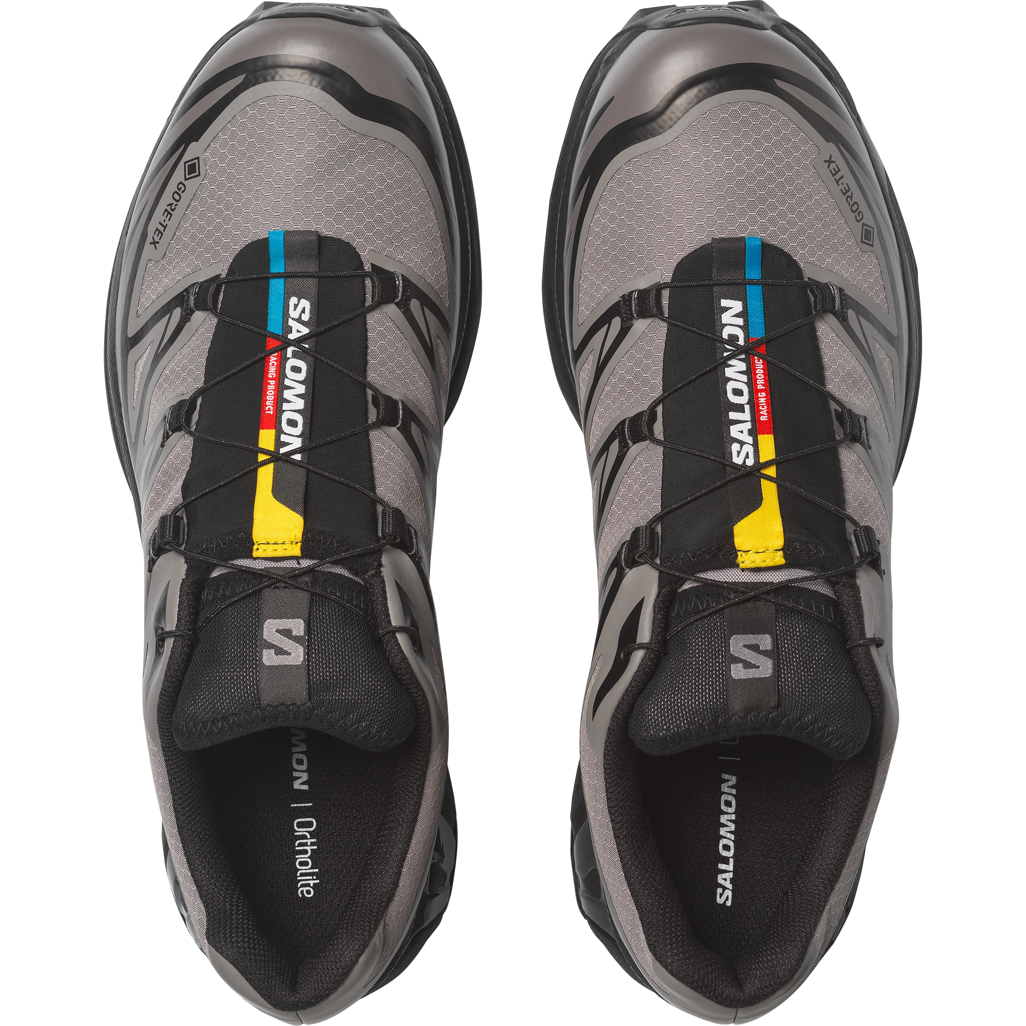 Salomon XT-6 GORE-TEX - Black / Cloudburst / Dark Gull Gray - View 2