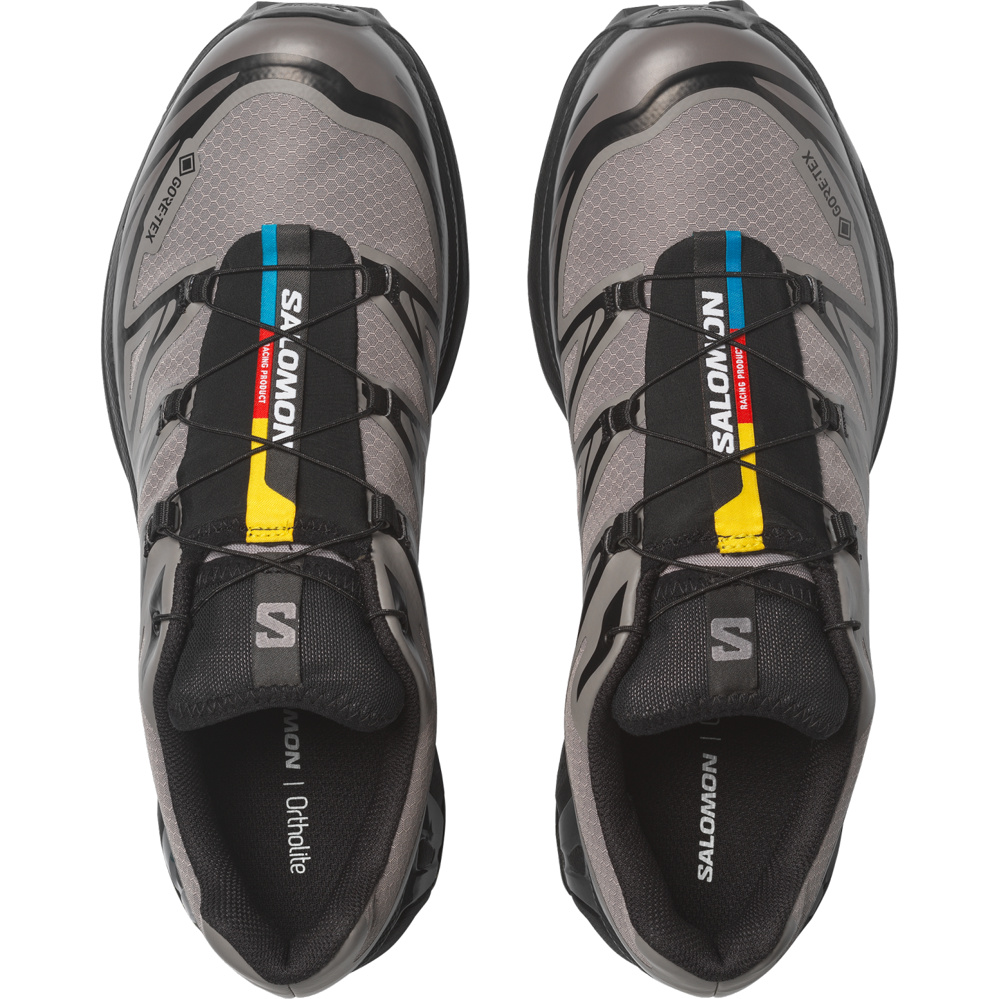Salomon XT-6 GORE-TEX - Black / Cloudburst / Dark Gull Gray - View 2