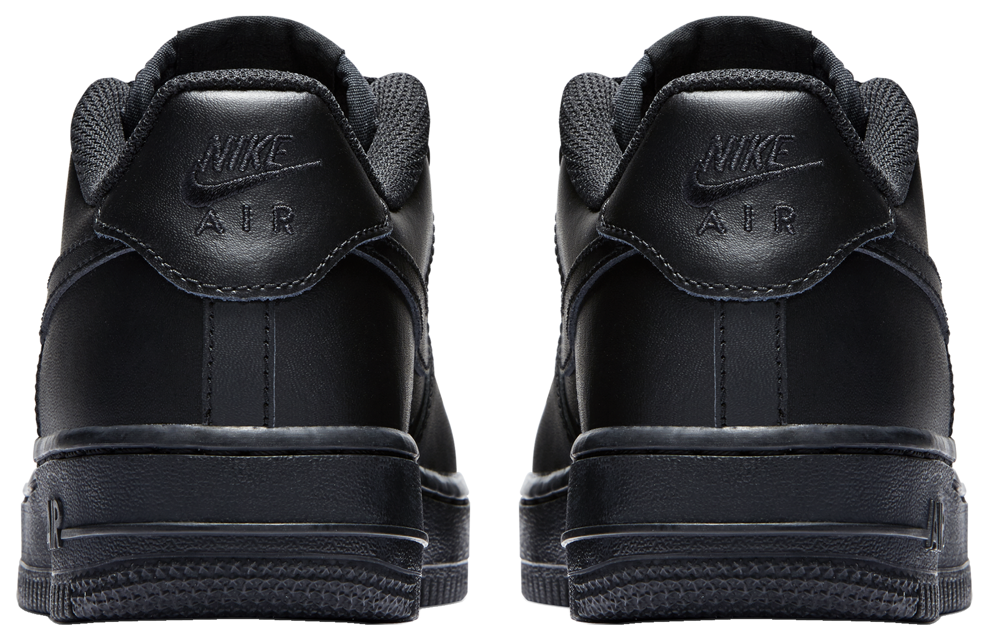 Nike Air Force 1 Low 童款 - Black/Black - Image 3