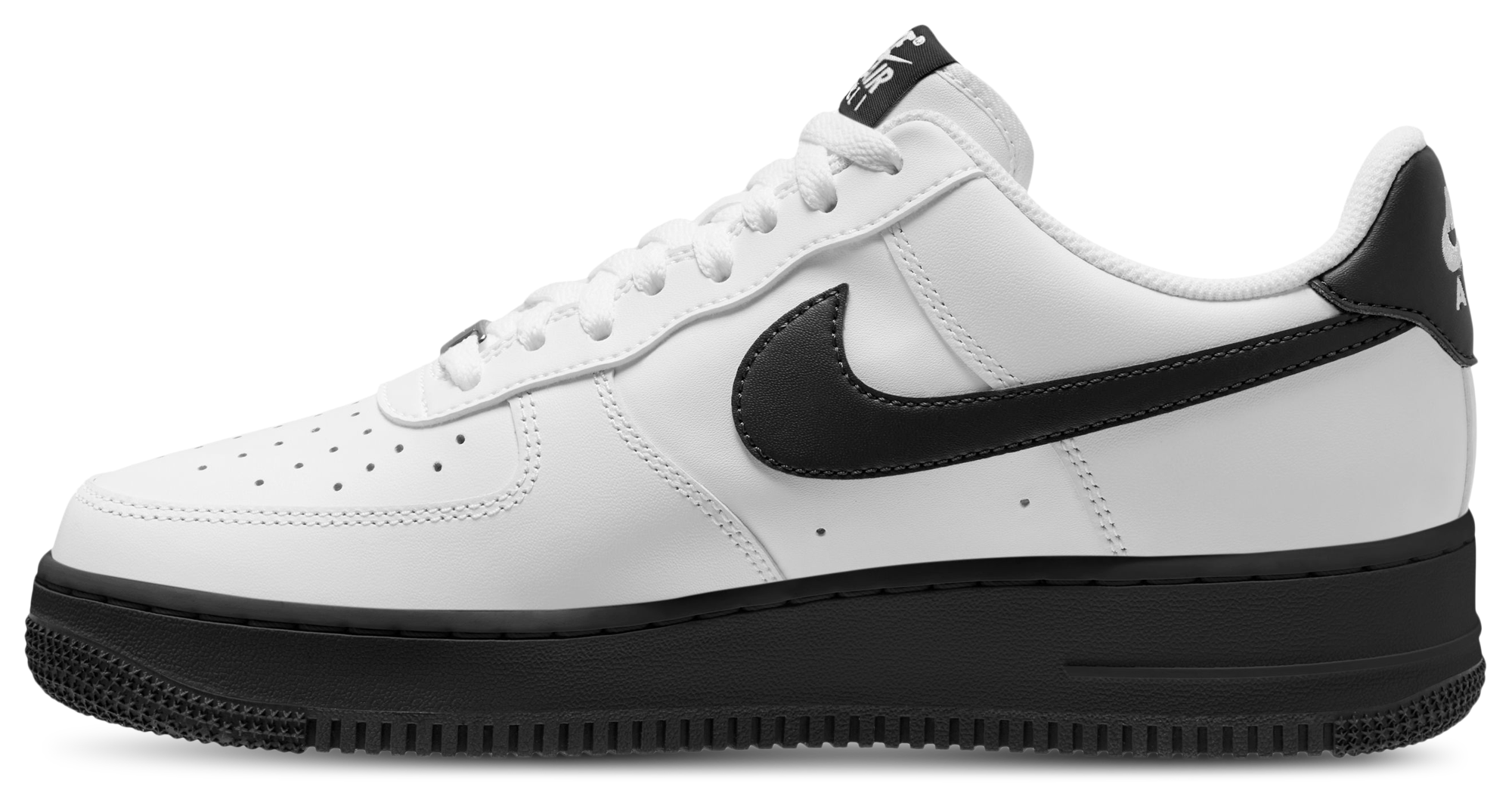 Nike Air Force 1 Low '07 - White/Black - Image 2