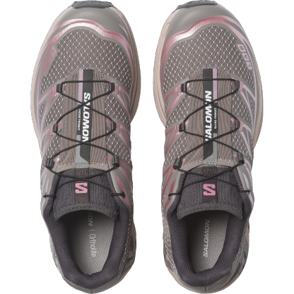 Salomon XT-6 STEEL STREETS - Cloudburst / Dawn Pink / Nine Iron - View 2