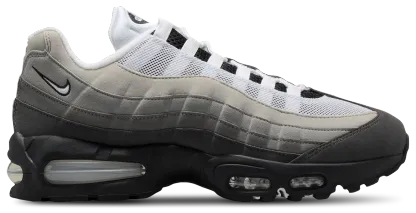 Nike Air Max 95 - Men's - Black/White/Med Ash Gray - Image 1