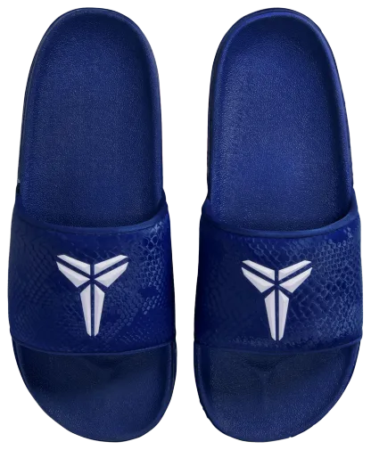 Nike Kobe Off Court Slides - Deep Royal Blue/White - Image 3