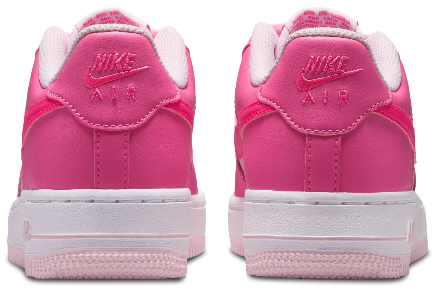 Nike Air Force 1 童款 - Hyper Pink/Pinksicle - Image 3