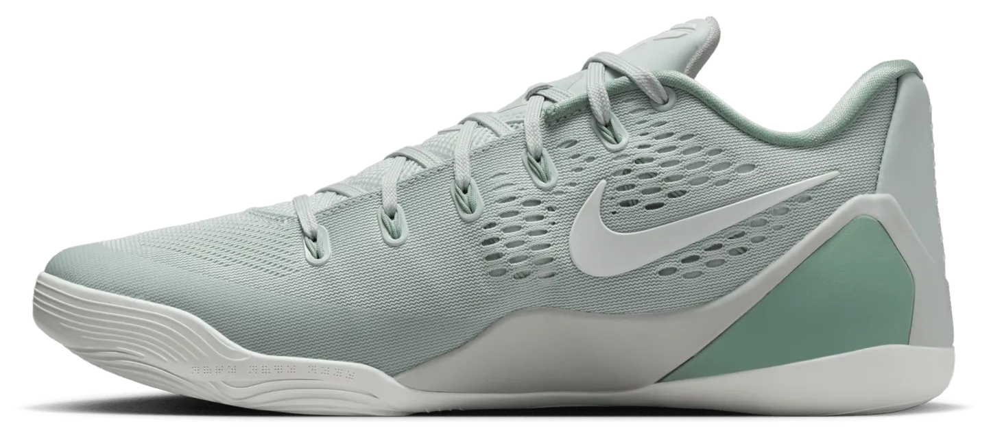 Nike Kobe 9 Elite Low EM - Light Silver/Steam/Summit White - Image 2