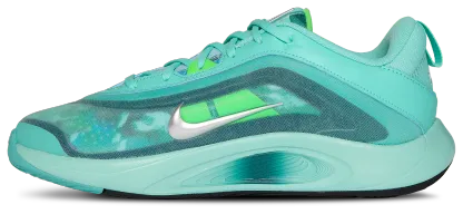 Nike A'One KC 童款 - Metallic Silver/Washed Teal/Bleached Turquoise - Image 2