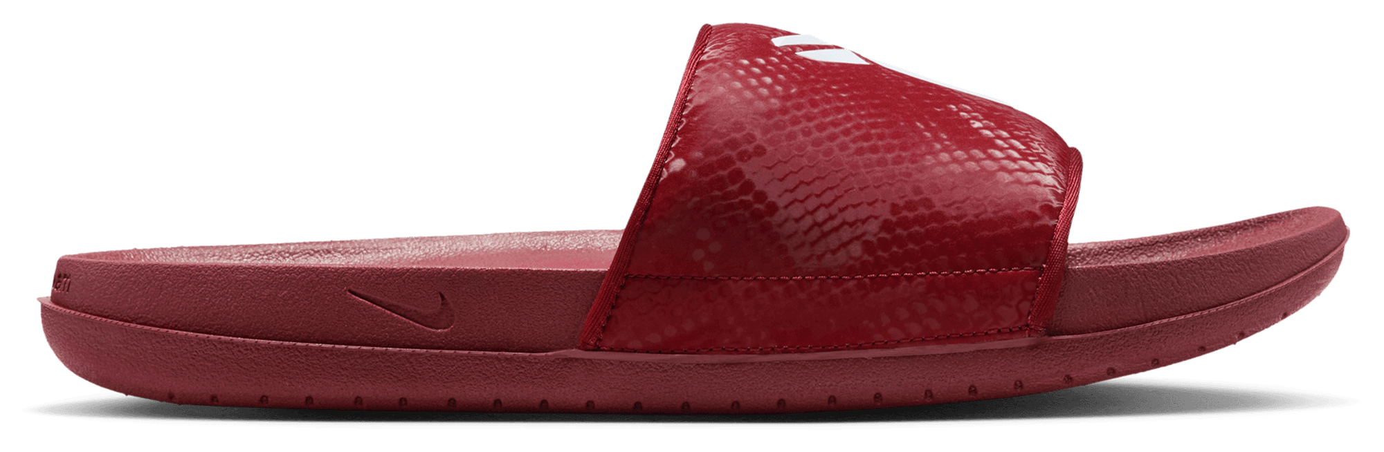 Nike Kobe Off Court Slides - White/Team Red - Image 1