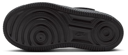 Nike Air Force 1 童款 - Black/Black - Image 5