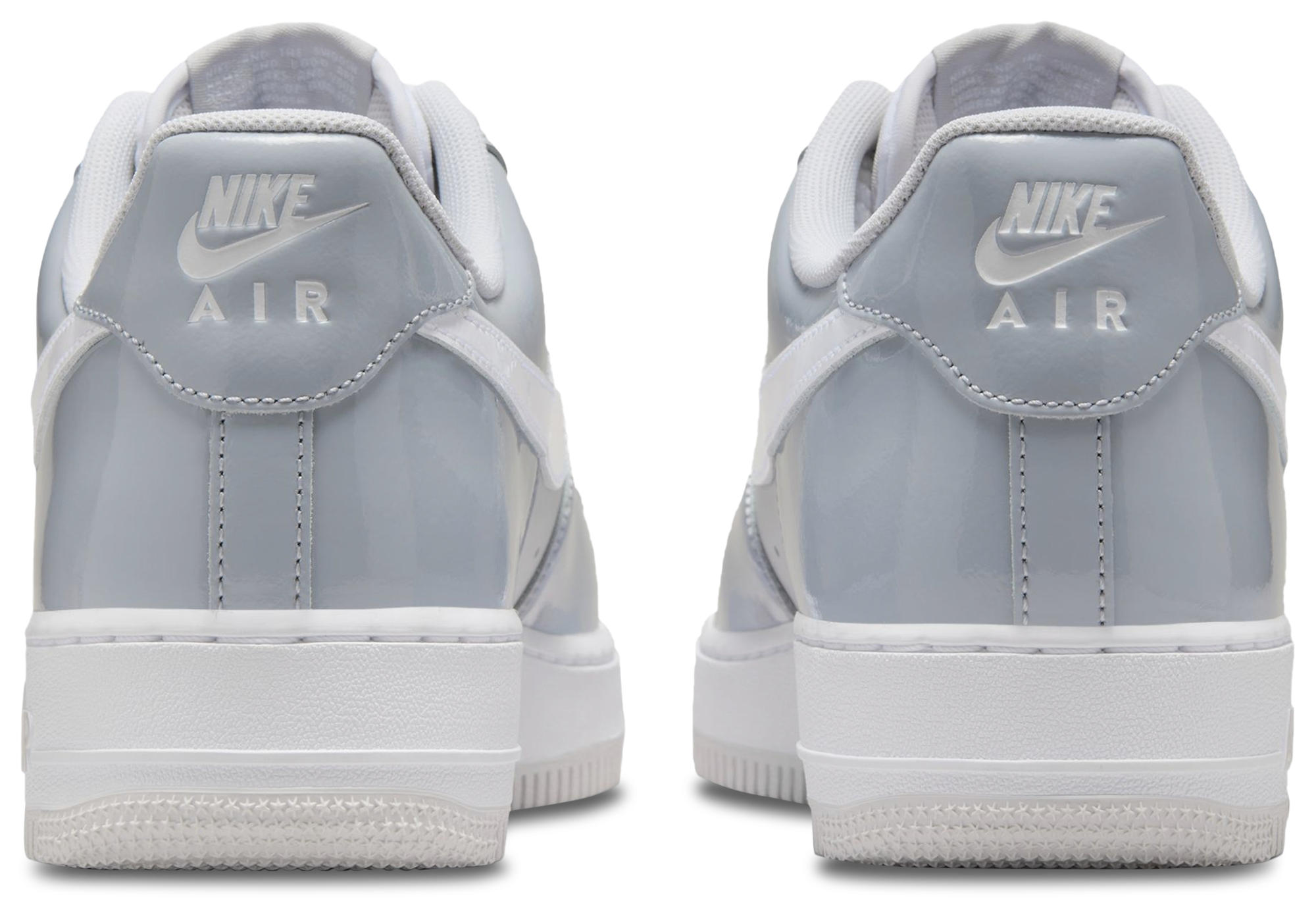 Nike Air Force 1 '07 LV8 Edge - Wolf Grey/Vast Grey/White - Image 3