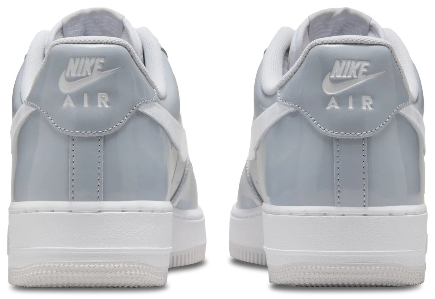 Nike Air Force 1 '07 LV8 Edge - Wolf Grey/Vast Grey/White - Image 3
