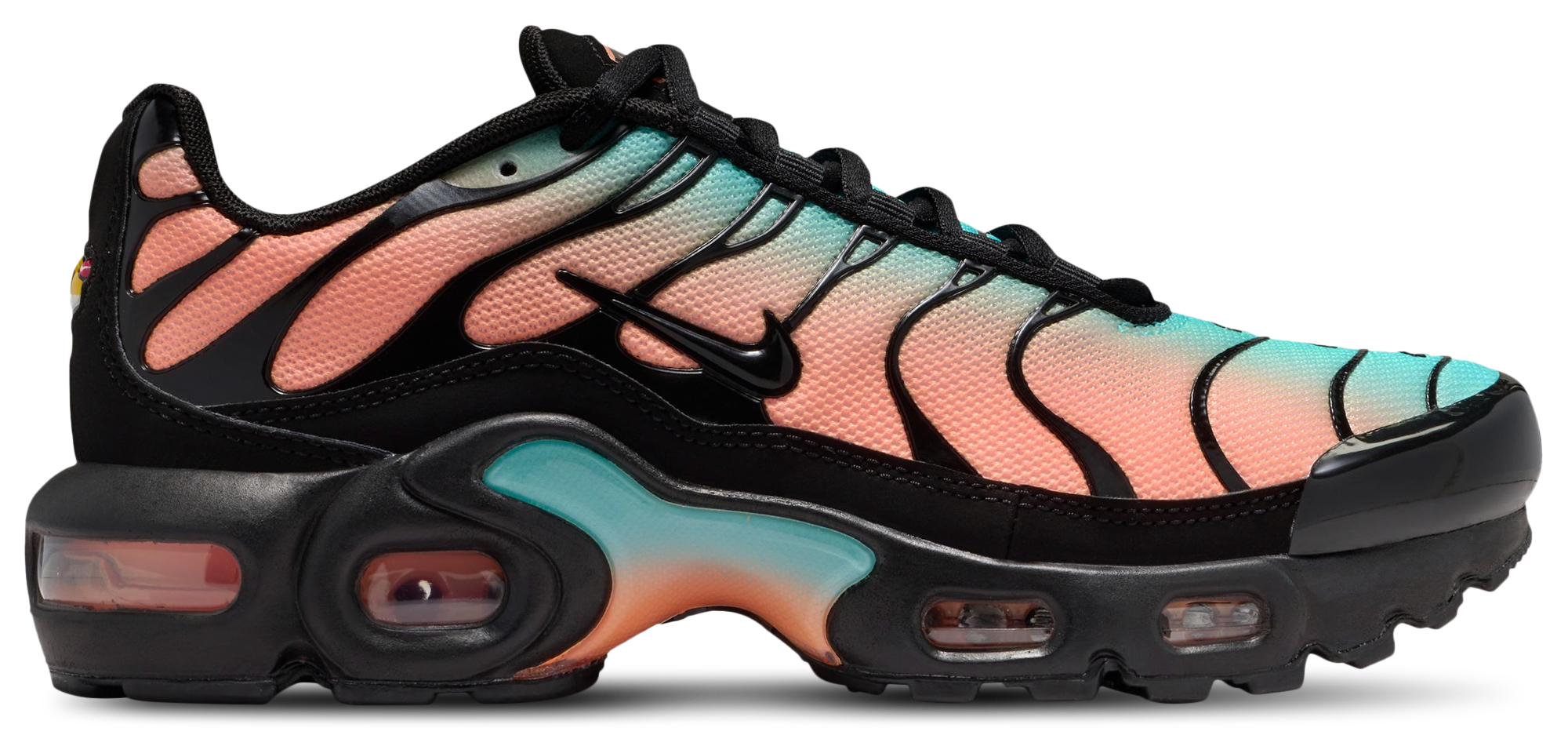 Nike Air Max Plus 童款 - Aurora/Black - Image 1