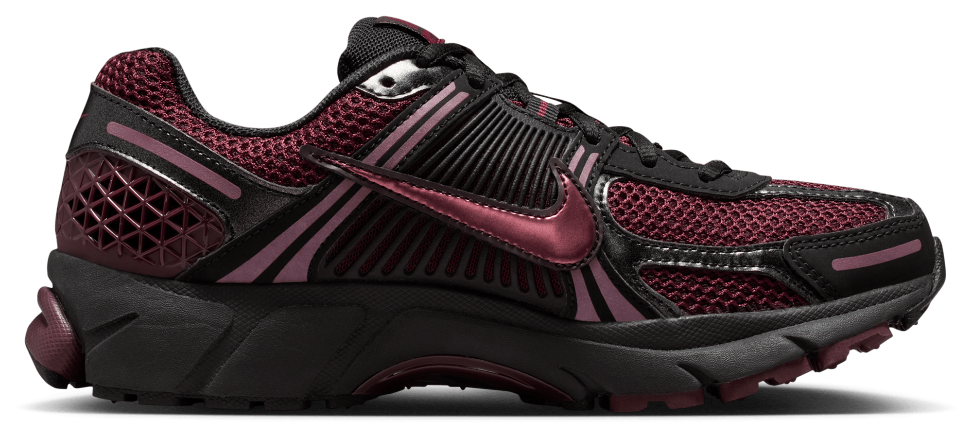 Nike Zoom Vomero 5 - Dark Team Red/Black/Burgundy Crush - Image 1