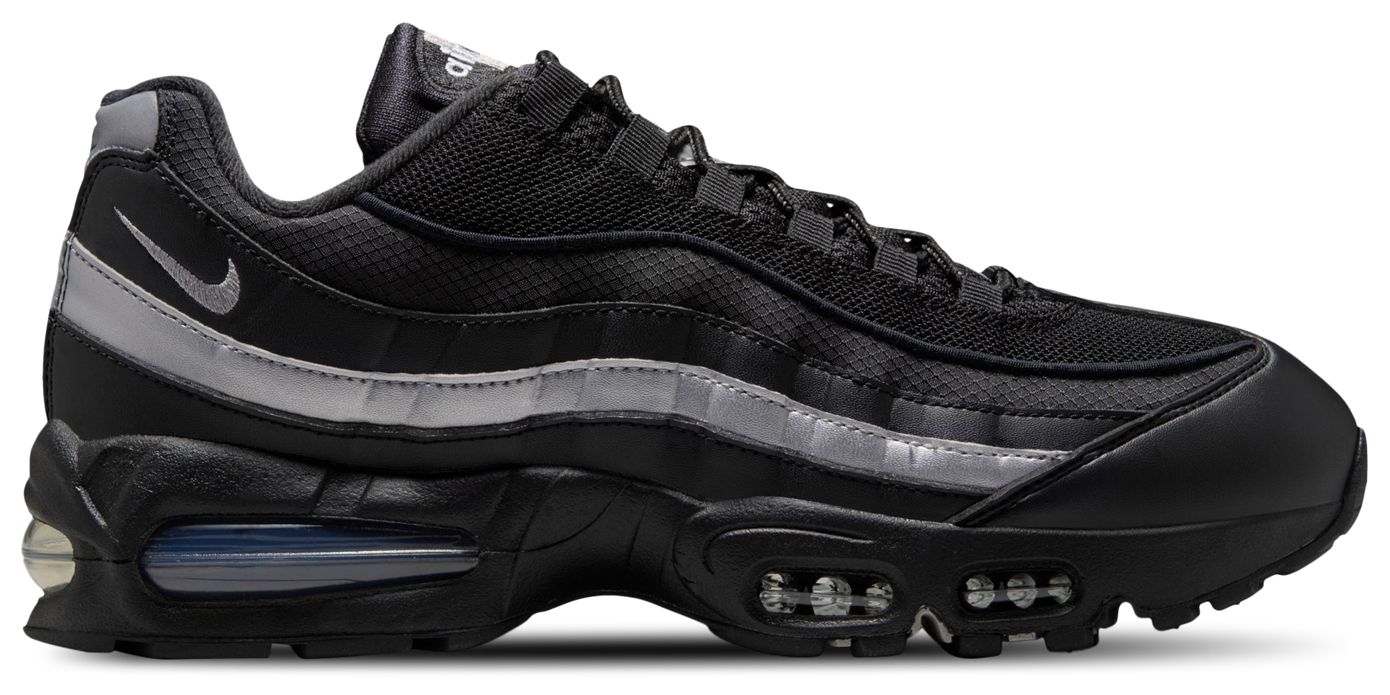 Nike Air Max 95 OG - Black/Metallic Silver/Black - Image 1