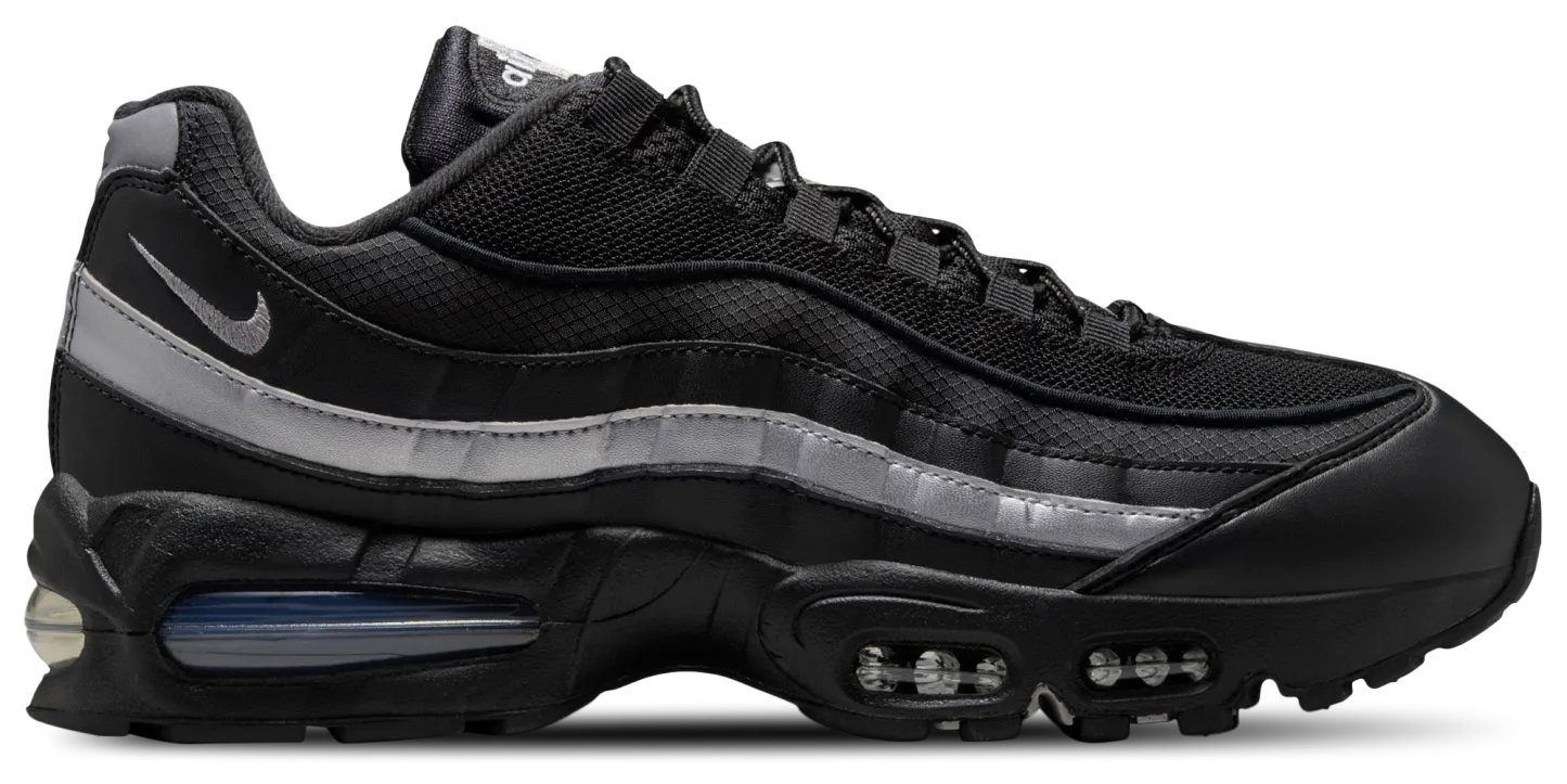 Nike Air Max 95 OG - Black/Metallic Silver/Black - Image 1