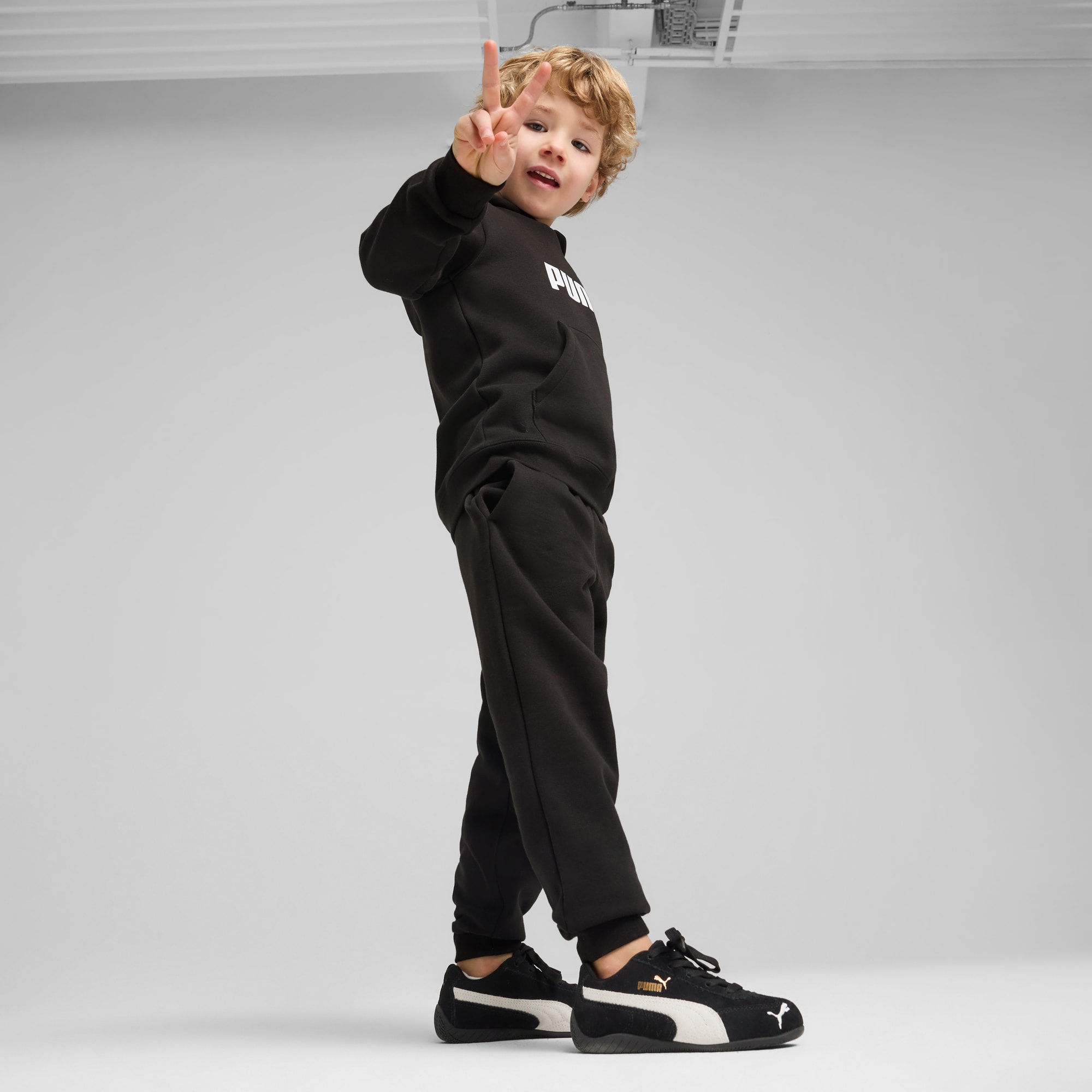 Speedcat OG Little Kids' Sneakers - PUMA Black-PUMA White - 3