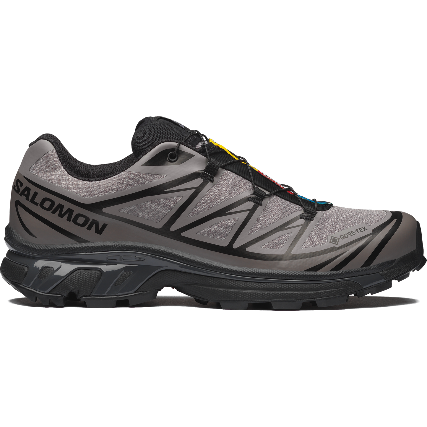 Salomon XT-6 GORE-TEX - Black / Cloudburst / Dark Gull Gray - View 1