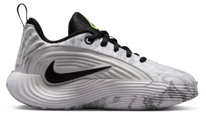 Nike Giannis Immortality 5 童款 - White/Metallic Silver/Off White - Image 1