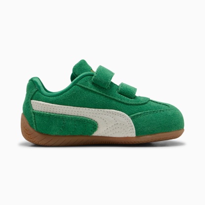 Speedcat OG Toddlers' Easy On Sneakers - Archive Green-PUMA White - 5