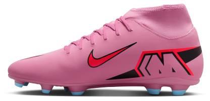 Nike Superfly 10 Club FG/MG - Magic Flamingo/Black/Total Crimson - Image 2