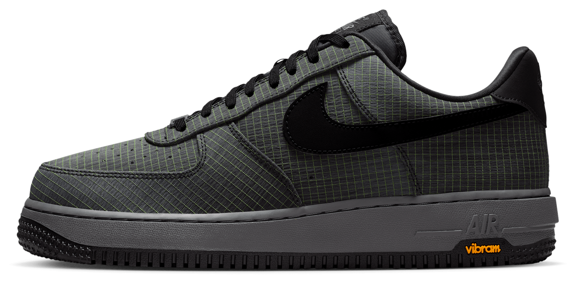 Nike Air Force 1 '07 LX Vibram - Black/Off Noir/Pencil Point - Image 2