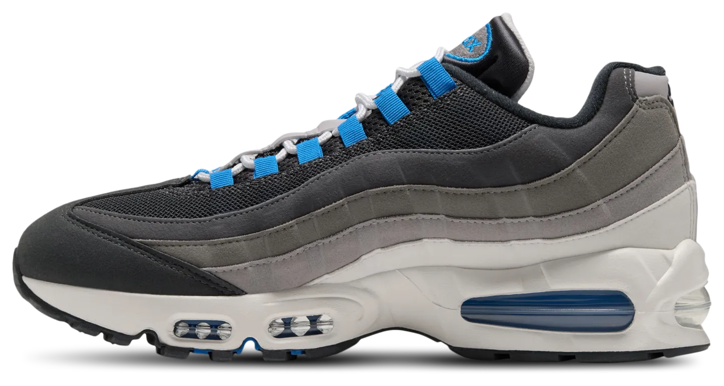 Nike Air Max 95 OG Big Bubble Premium - Grey/Blue/Black - Image 2