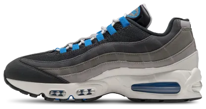 Nike Air Max 95 OG Big Bubble Premium - Grey/Blue/Black - Image 2