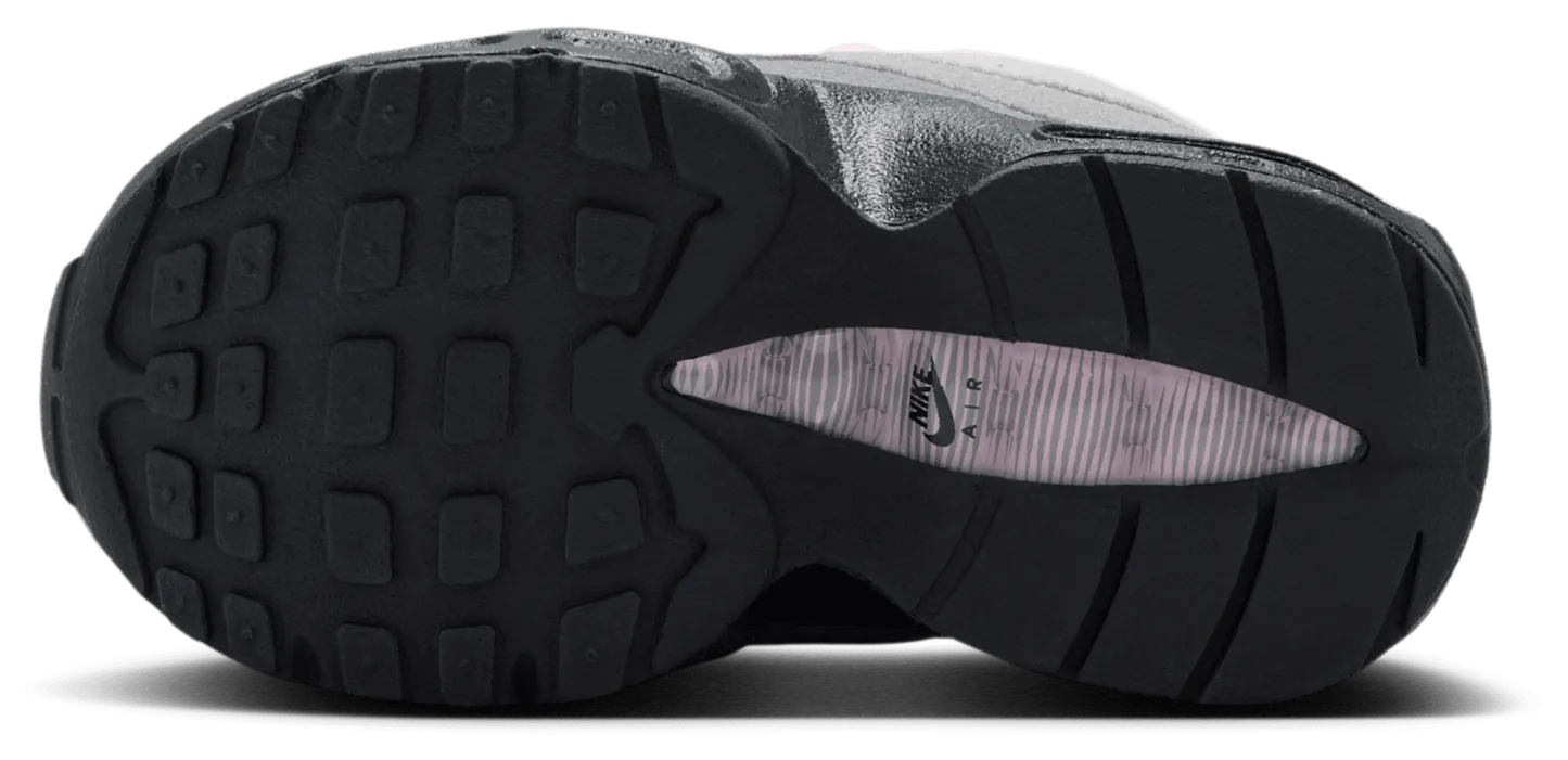 Nike Air Max 95 童款 - Pink Foam/Black/Medium Grey - Image 5