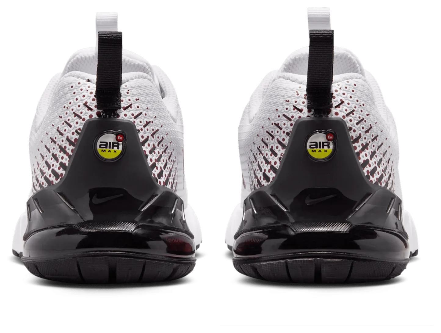 Nike Air Max Phoenix 童款 - Black/White/Team Red - Image 3