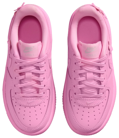 Nike Air Force 1 Low 童款 - Silver/Pink - Image 4