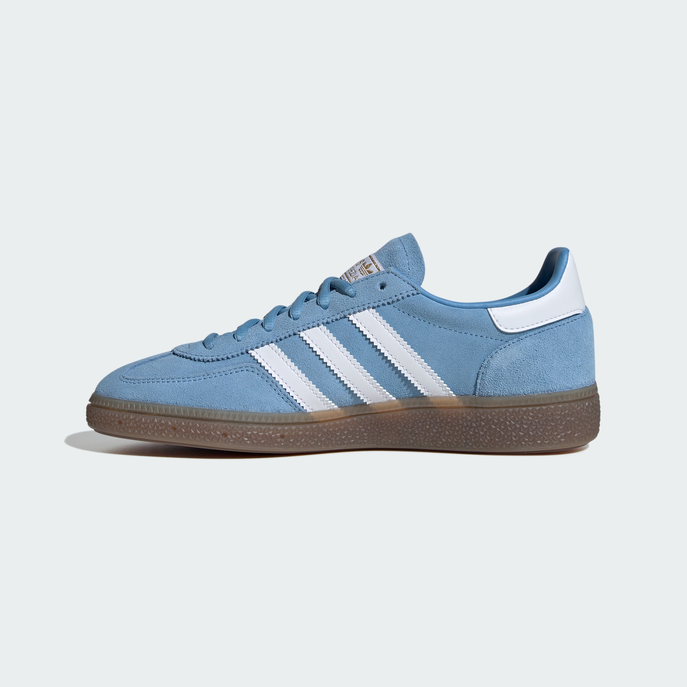 adidas Handball Spezial Shoes - Light Blue / Cloud White / Gum - View 7