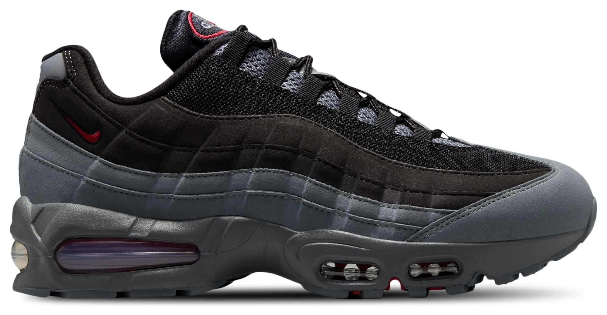 Nike Air Max 95 Big Bubble - Tough Red/Smoke Grey/Black - Image 1