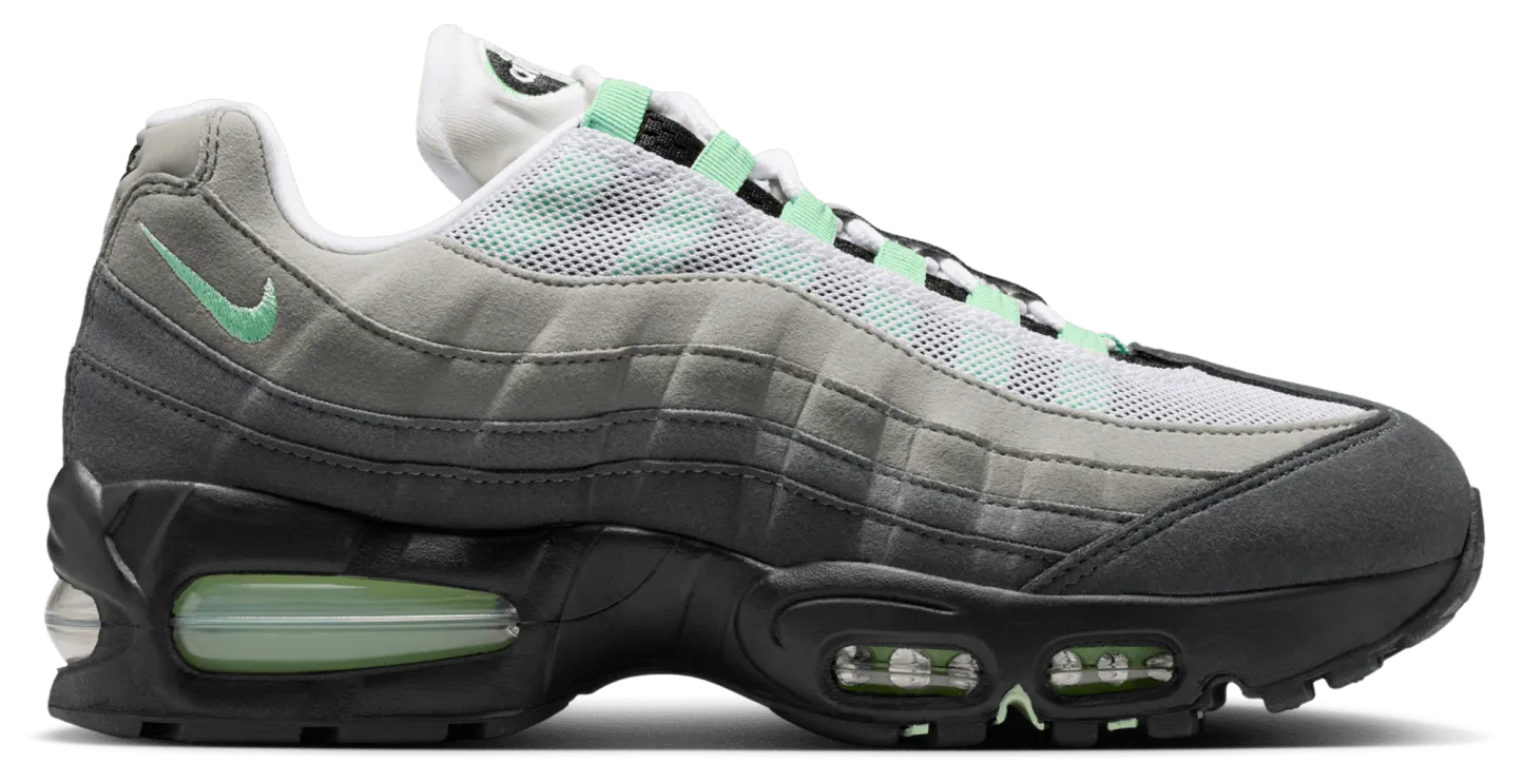 Nike Air Max 95 - Black/Green/White - Image 1