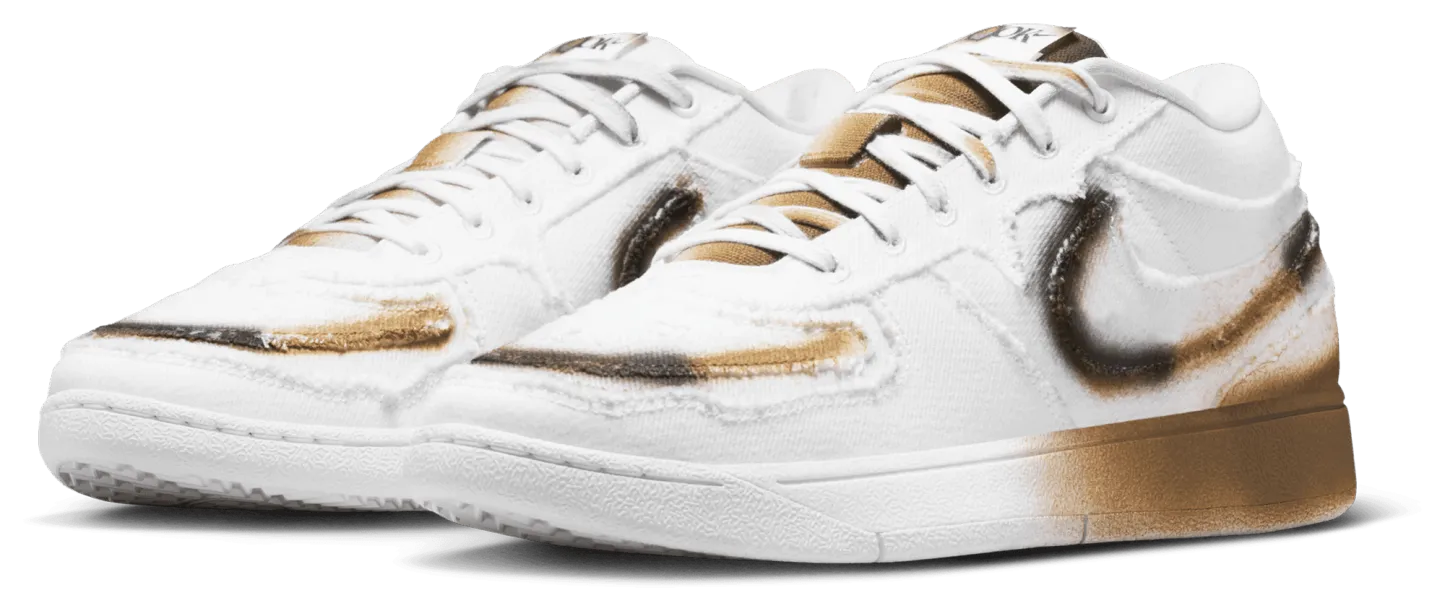 Nike Book 1 SE - White/White/Black - Image 6
