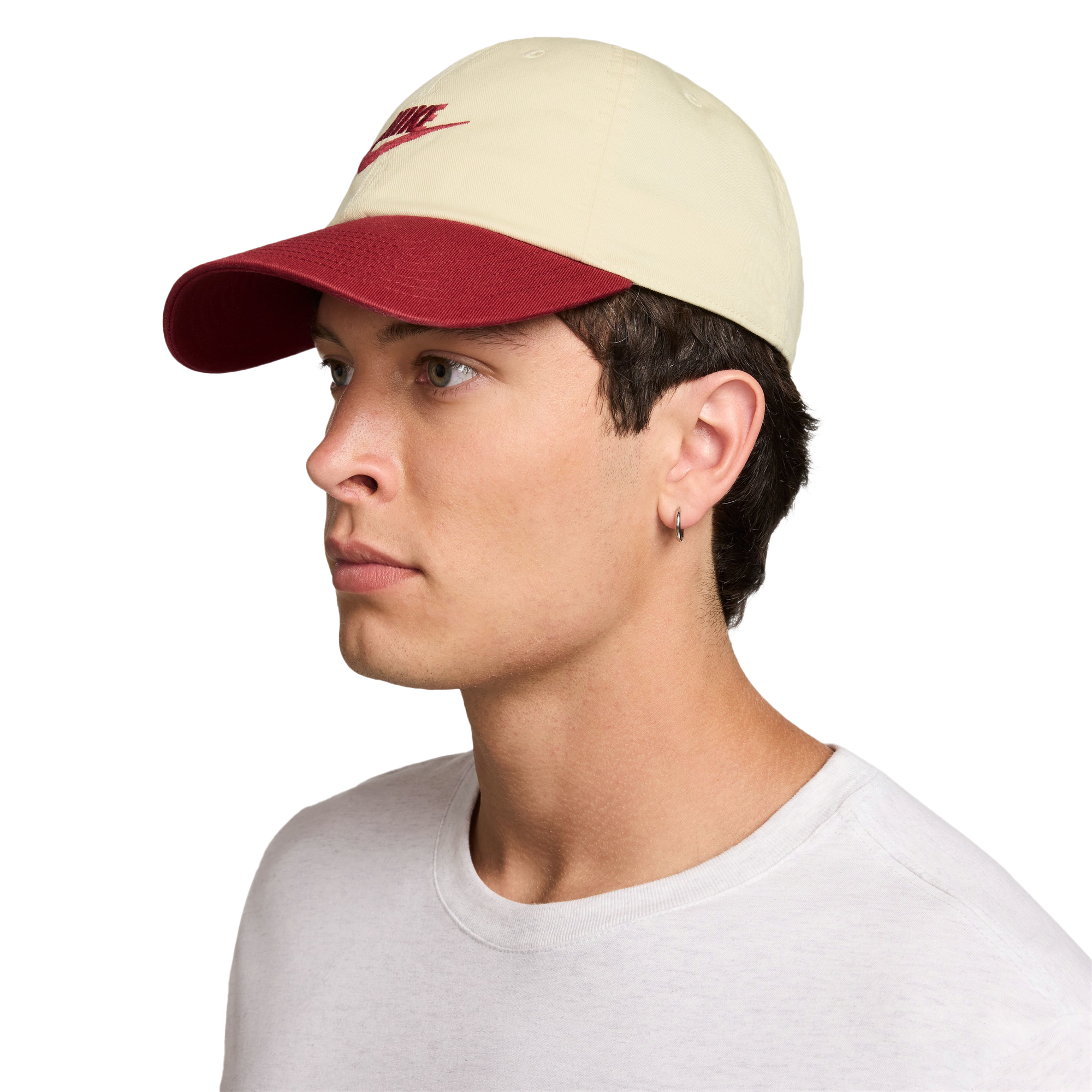 Nike Club H86 Adjustable Cap - Red/Beige - Image 3