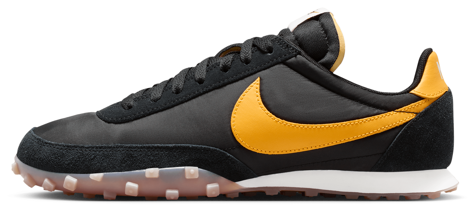 Nike Waffle Racer - Black/Sail/University Gold - Image 2