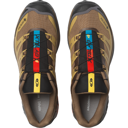 Salomon XT-4 OG GORE TEX - Coyote Brown / Willow / Dragon Fire - View 2