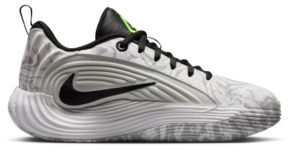 Nike Giannis Immortality 5 童款 - White/Metallic Silver/Off White - Image 1