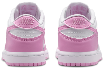 Nike Dunk Low N 童款 - Pink Rise/White - Image 3