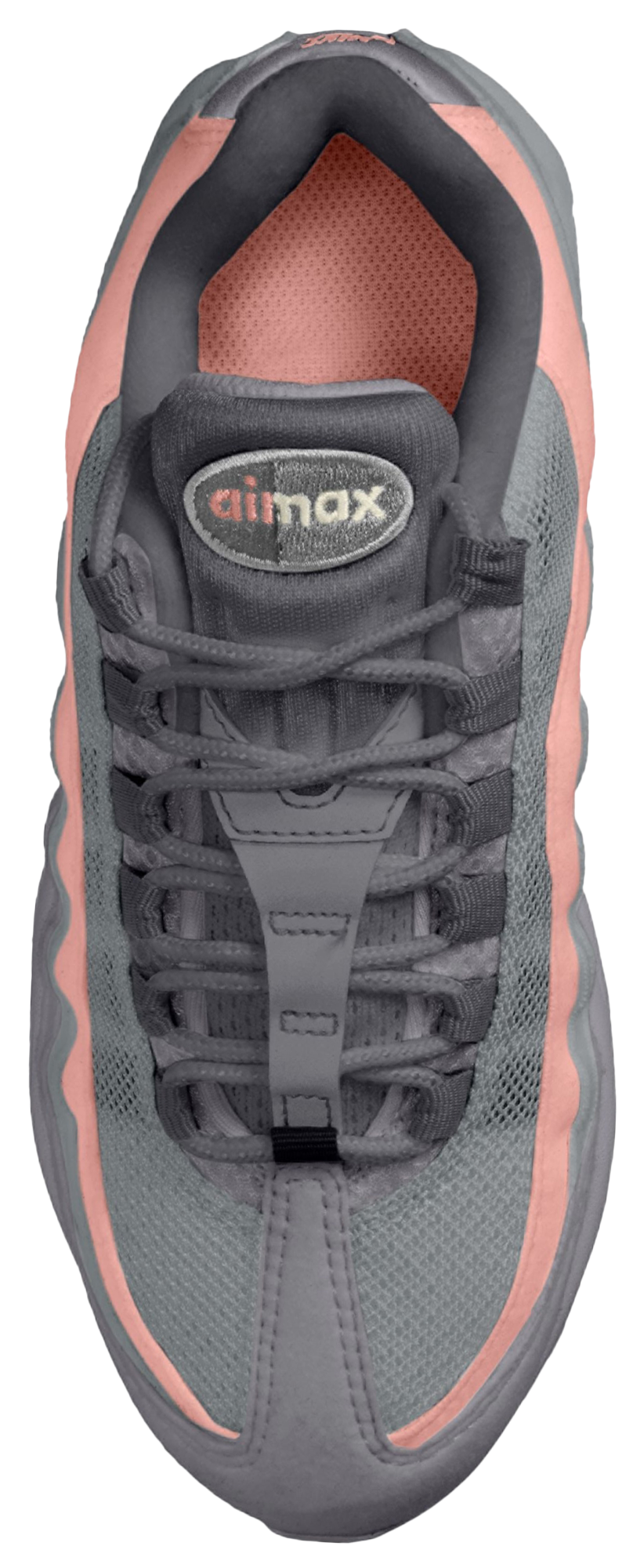 Nike Air Max 95 童款 - Rust Pink/Dark Gray/Sail - Image 3