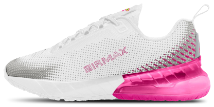 Nike Air Max Phoenix 童款 - White/Laser Fuchsia - Image 2
