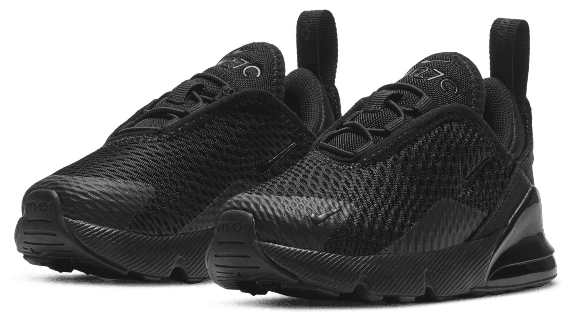 Nike Air Max 270 童款 - Black/Black - Image 6